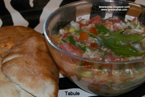 receta de Tabule