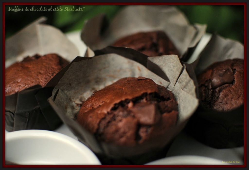 muffins de chocolate al estilo starbucks 01