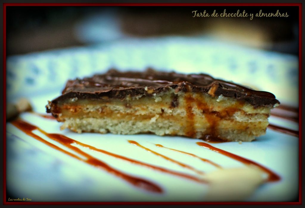 receta de maravillosa tarta de chocolate y almendras 02