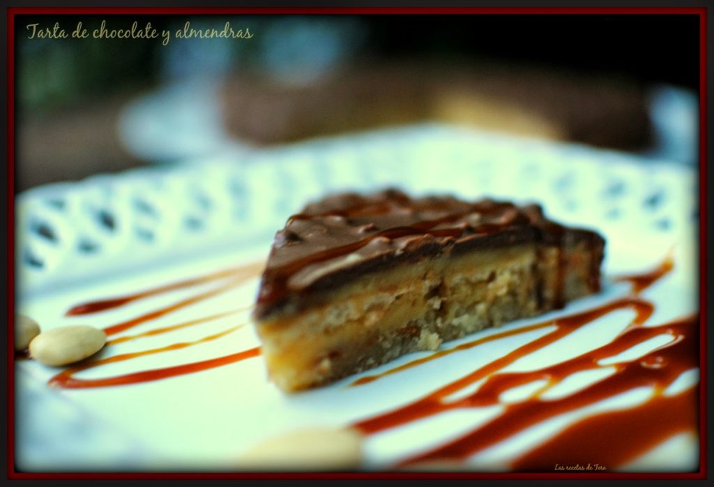 receta de maravillosa tarta de chocolate y almendras 04