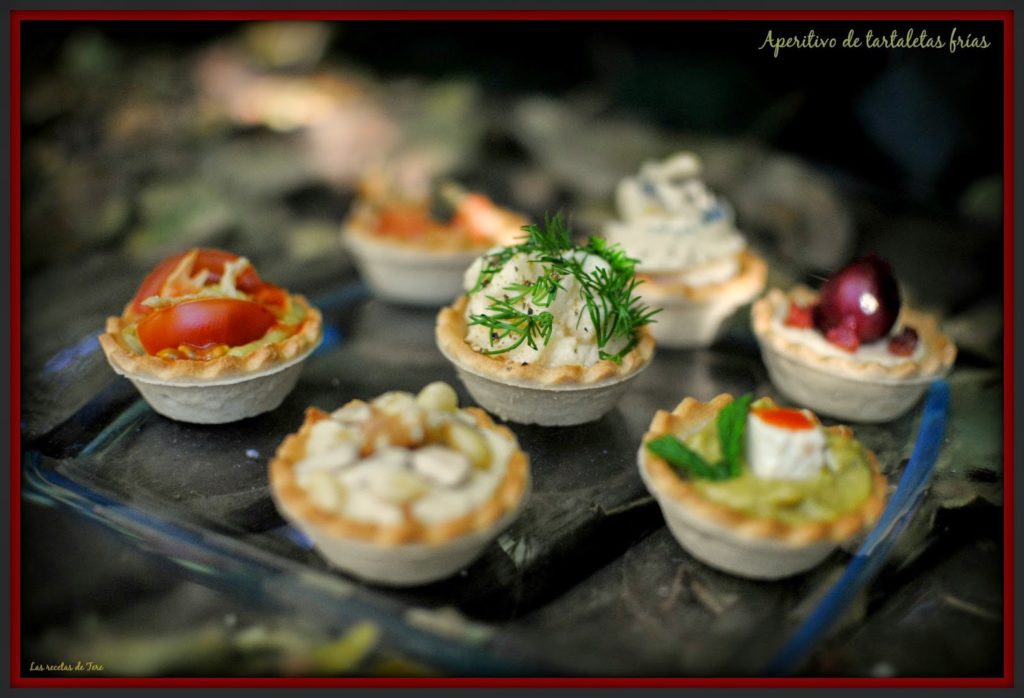 Aperitivo de tartaletas frías 04