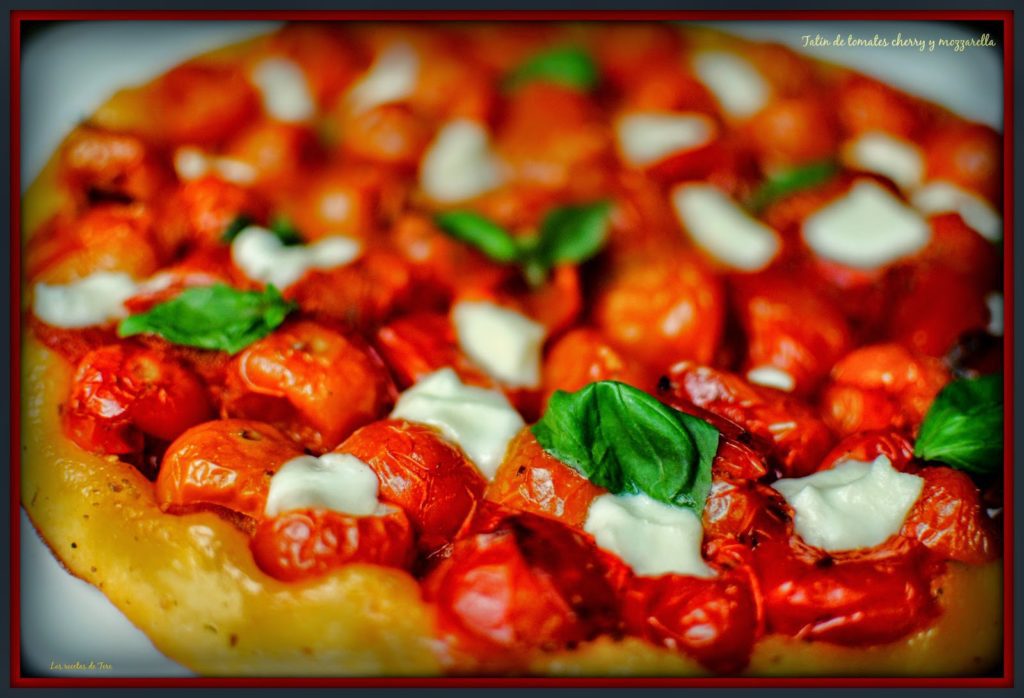 tatín de tomates cherry y mozzarella tererecetas 06