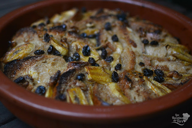 Pseudo torrijas con plátano y uvas pasas tererecetas las recetas de tere 01 Pseudo torrijas con plátano y uvas pasas tererecetas 01