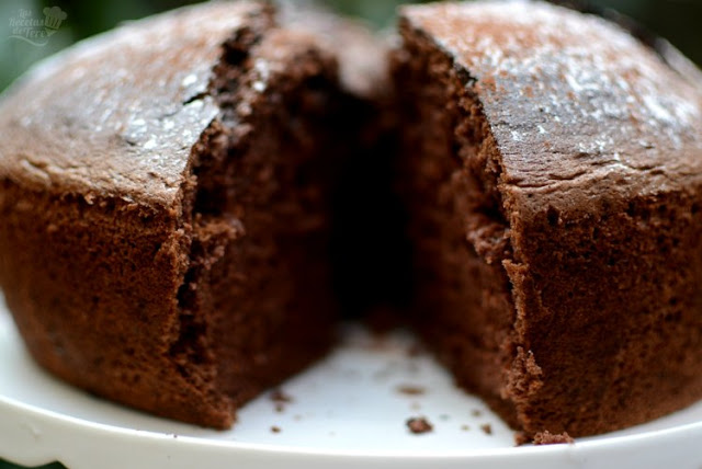 La mejor receta de Chiffon Cake de Chocolate - Las recetas de Tere