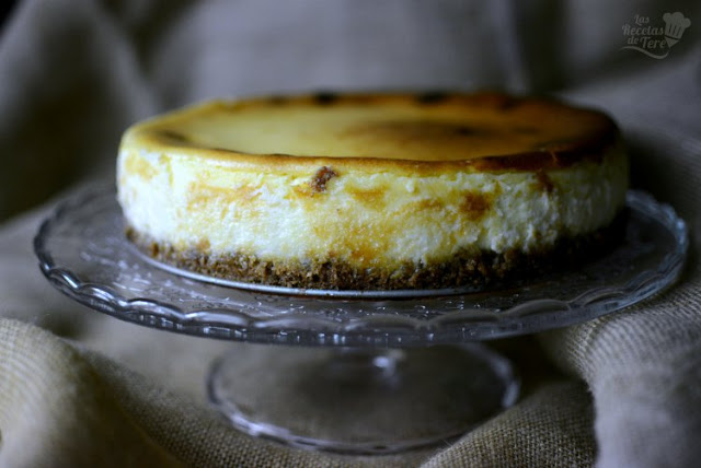 Coulant de tarta de queso