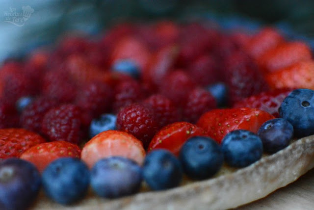 Postre fácil tartaleta de frutos rojos 03