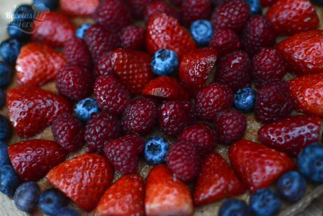 Postre fácil tartaleta de frutos rojos 04