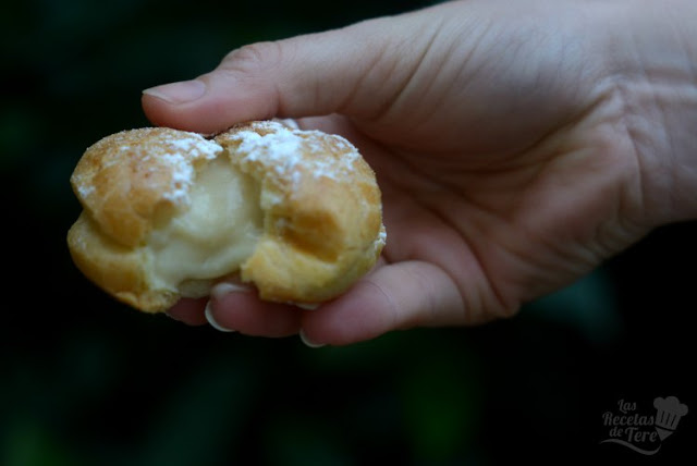 Maravillosos éclairs rellenos con crema al coco tererecetas 01