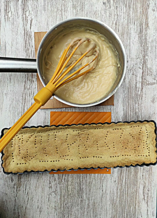 Tartaleta De Higos Y Crema Pastelera 