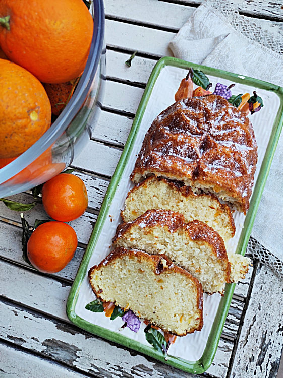 Bizcocho De Mandarinas