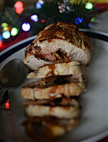 pechuga de pavo rellena
