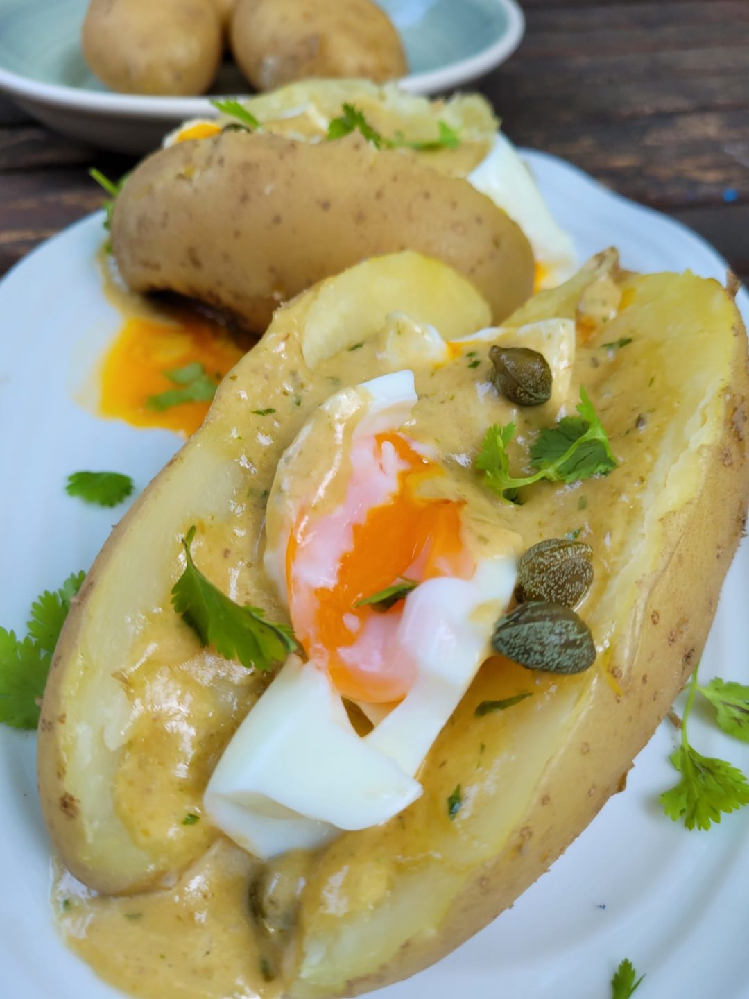 Patatas cocidas a la salsa tonnato (atún) - Las recetas de Tere