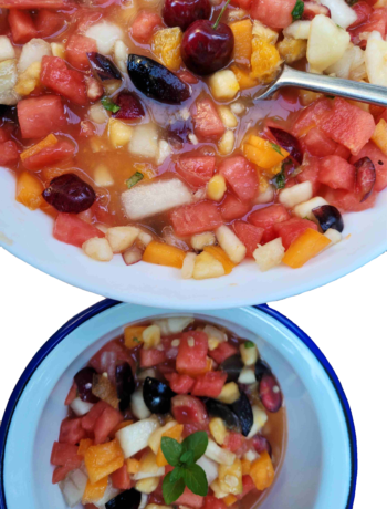 Ensalada de frutas veraniega