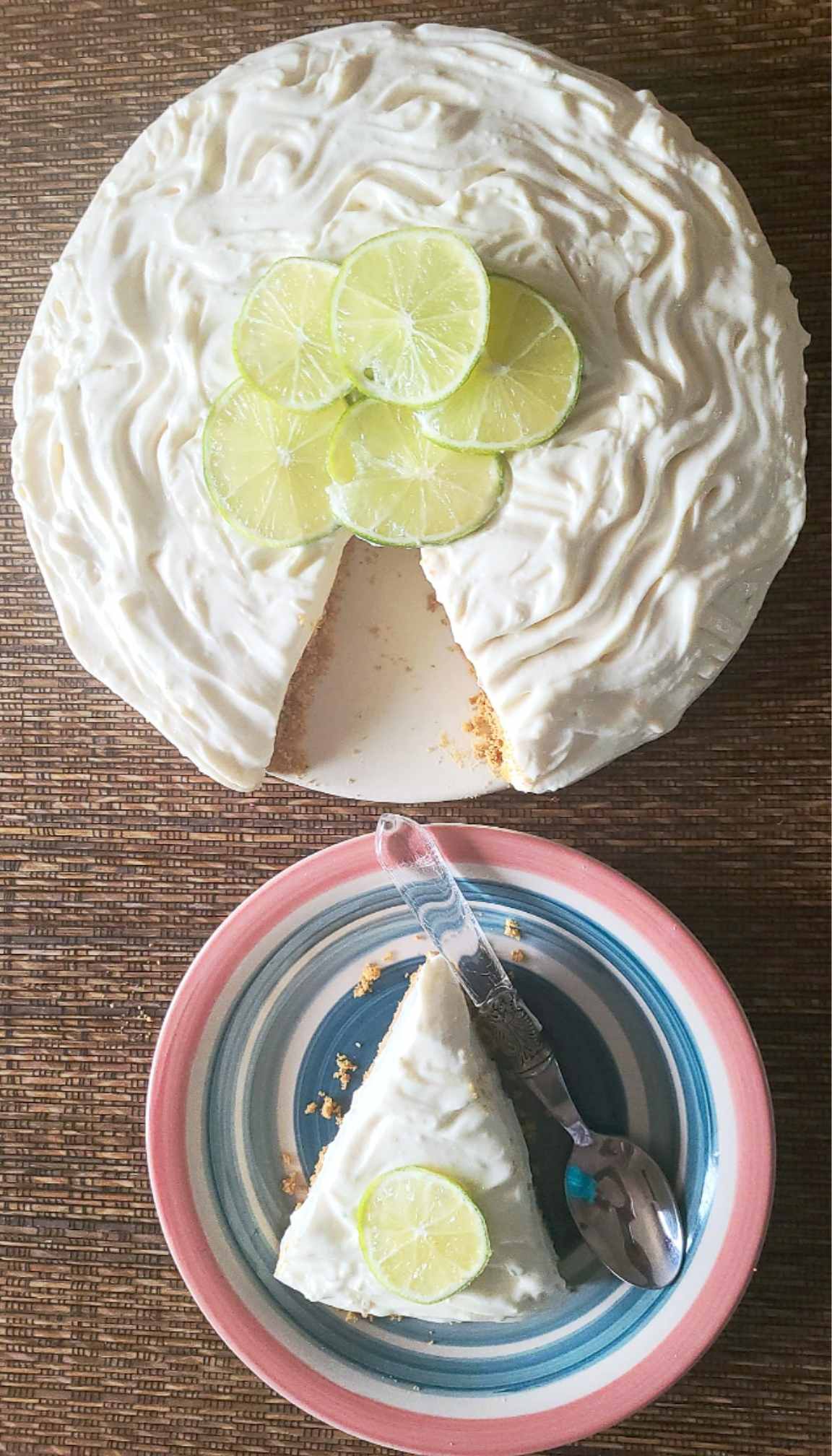 Cheesecake de limón sin horno - Las recetas de Tere