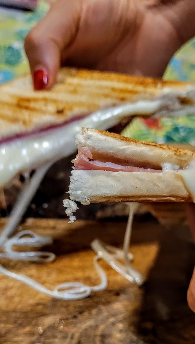 sándwich perfecto utilizando sandwicheras profesionales