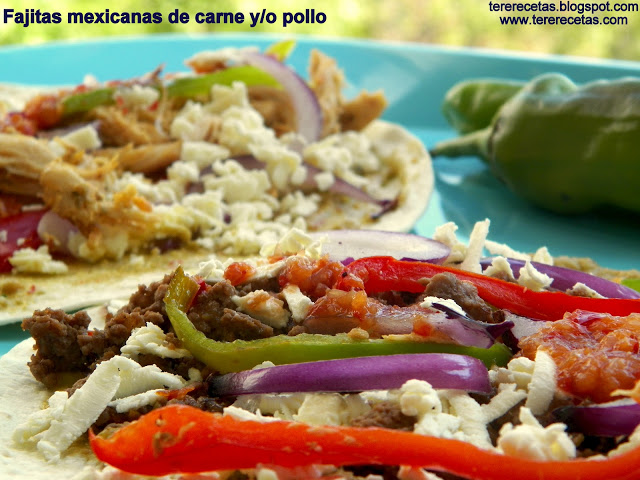 fajitas mexicanas carne o pollo 01