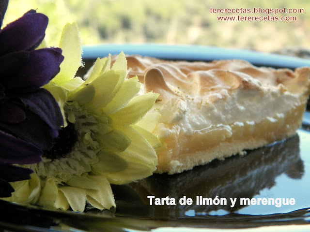 Tarta de limón y merengue