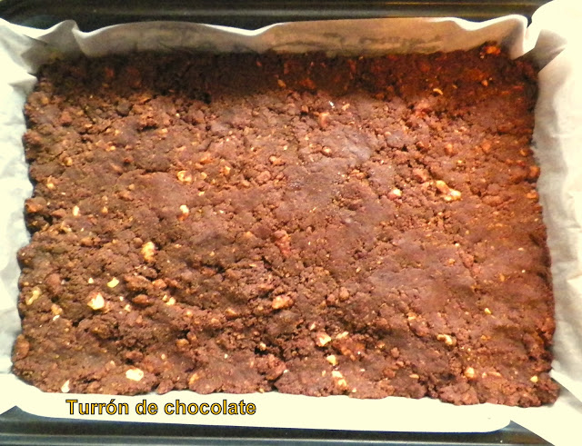 Turrón de chocolate
