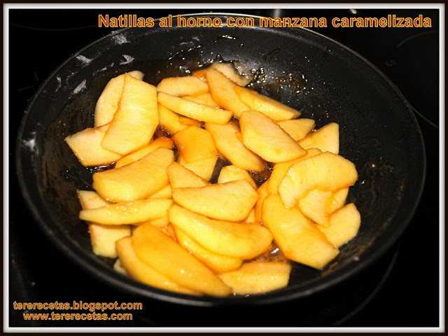 Natillas al horno con manzana caramelizada, receta de la abuela blog recetas 02 Natillas al horno con manzana caramelizada, receta de la abuela 02