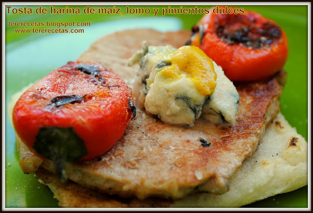 Tosta de harina de maíz Tosta de harina de maíz