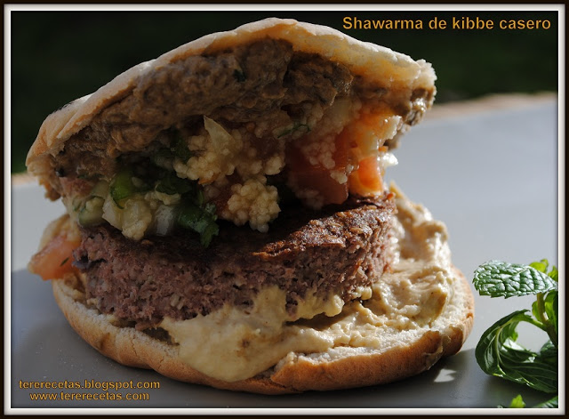  Shawarma de kibbe casero