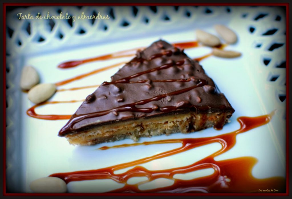 receta de maravillosa tarta de chocolate y almendras 03