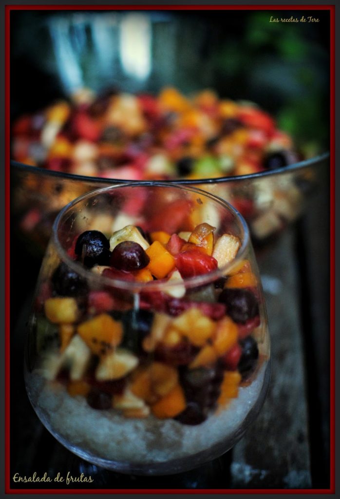 ensalada de frutas