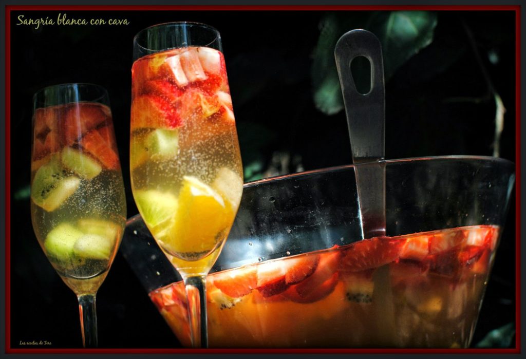 sangría blanca con cava tererecetas las recetas de tere 01 sangría blanca con cava tererecetas 01
