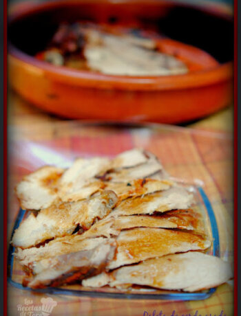 paleta de cerdo asada