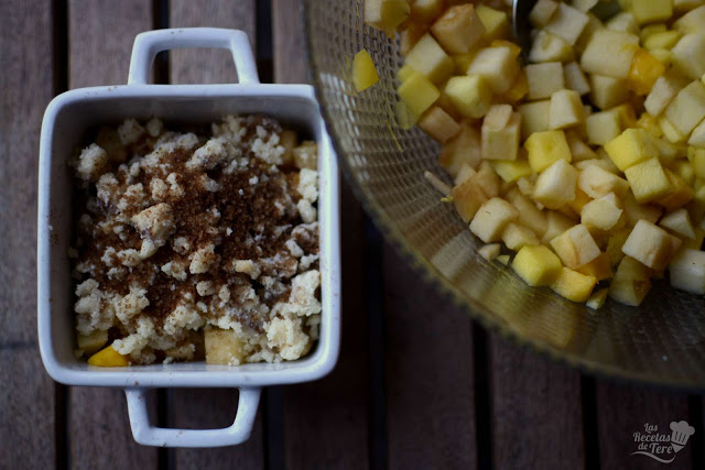 Crumble de manzana y mago tererecetas 03