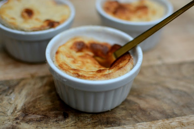 Soufflé de plátano y Amaretto 03