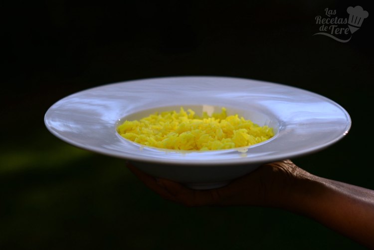 Receta de arroz basmati con cúrcuma y limón