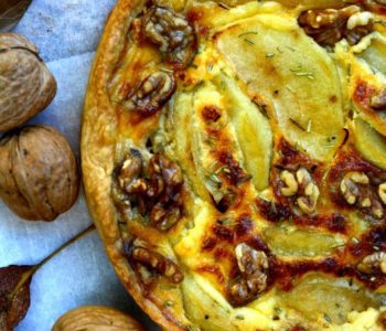 Quiche De Queso Camembert Y Manzanas 03