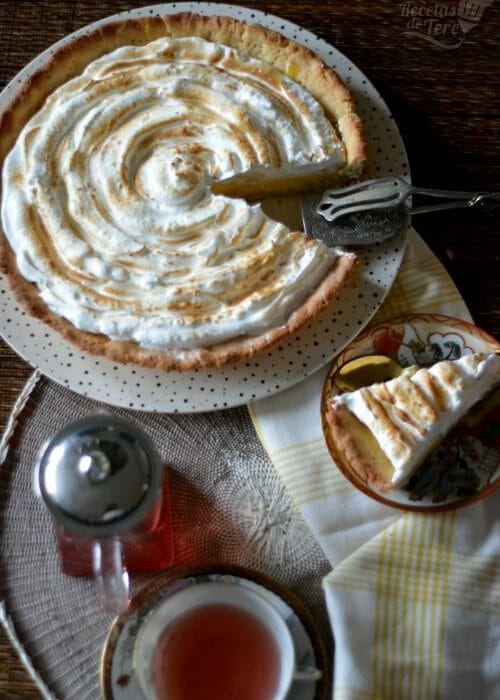 Pastel De Naranja Y Limon Con Merengue 017