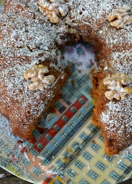 Bizcocho De Zanahorias Y Platano 07