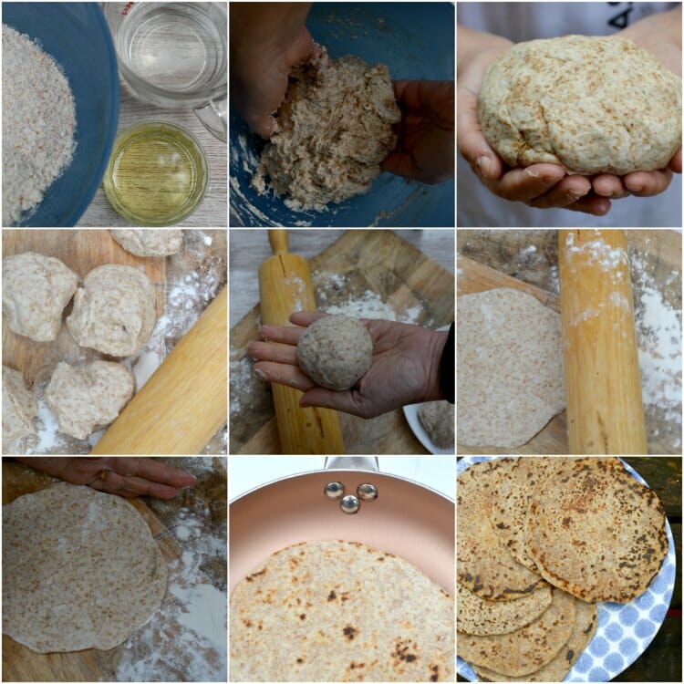 Cómo preparar Chapati, delicioso pan tradicional hindú, receta casera