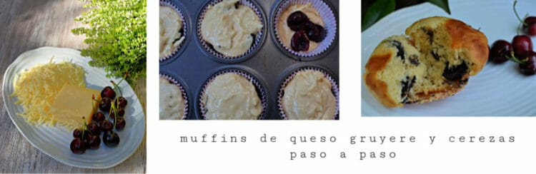 Muffins De Queso Gruyere Y Cerezas 15