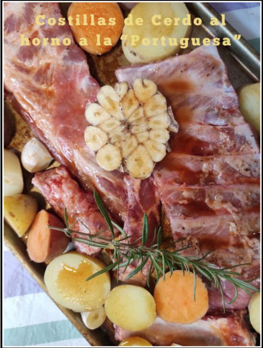 Costillas al horno