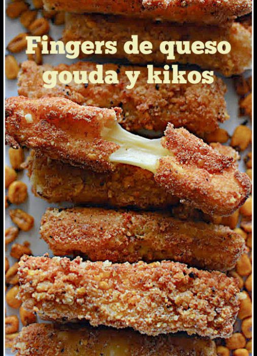 Cómo hacer unos exquisitos Fingers de Queso Gouda y Kikos