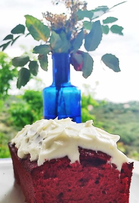 red velvet poundcake
