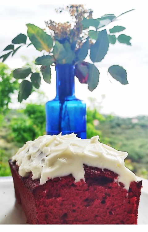 red velvet poundcake