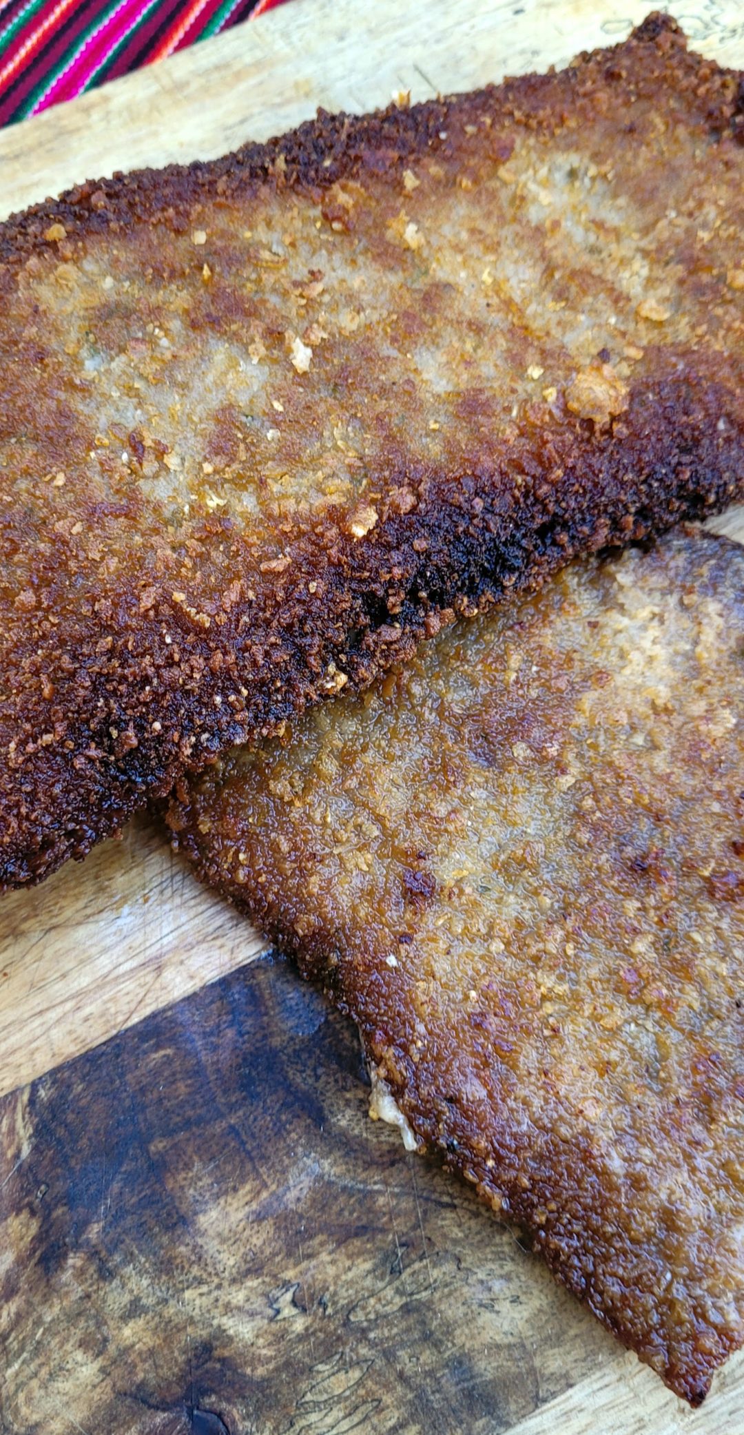 Cachopu relleno con Cecina y Queso Comté