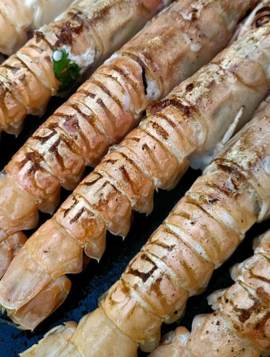 cigalas a la plancha