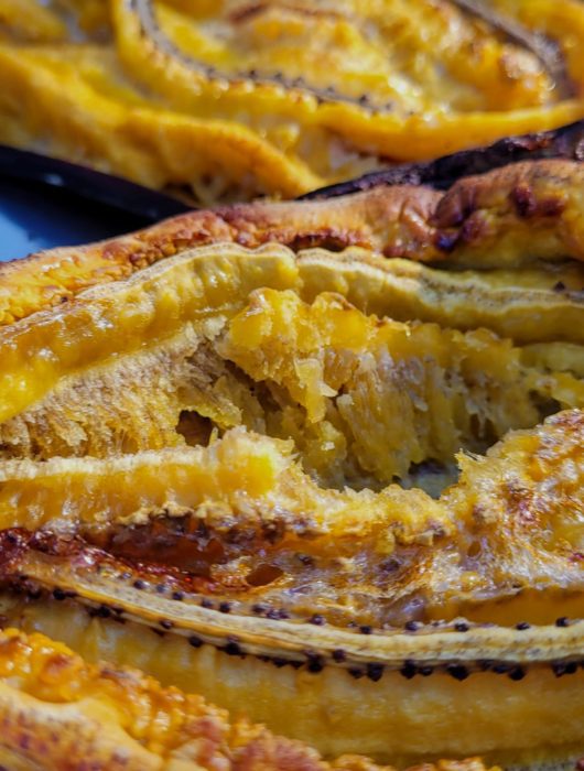 plátano macho al horno