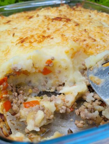 pastel de patatas y carne picada