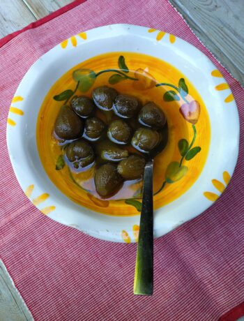 dulce de higos verdes