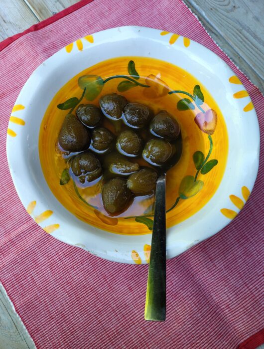 dulce de higos verdes